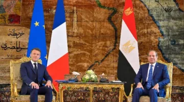 السيسي وماكرون يناقشان زيادة الاستثمارات الفرنسية في مصر