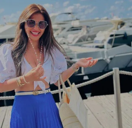 منة فضالي تبرز بإطلالة جريئة من لبنان تجذب الأنظار
