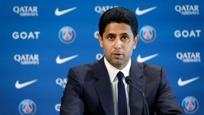 الخليفي يبعث برسالة إلى مبابي وميسي ونيمار بعد تتويج باريس بلقب دوري الأبطال