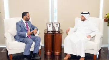 وزير الصحة يلتقي وزير الصحة الباكستاني