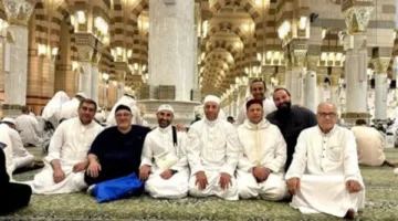 أحمد سعد يتواجد مع سعد الدين الهلالي وخالد الجندي ورمضان عبد الرازق في تحضيرات الحج