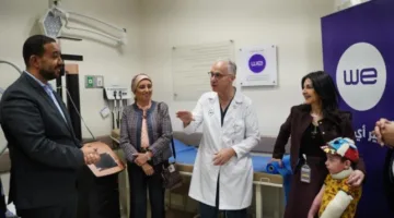 المصرية للاتصالات WE تمنح الأمل لمرضى الحروق بأحدث جهاز ليزر في مستشفى أهل مصر