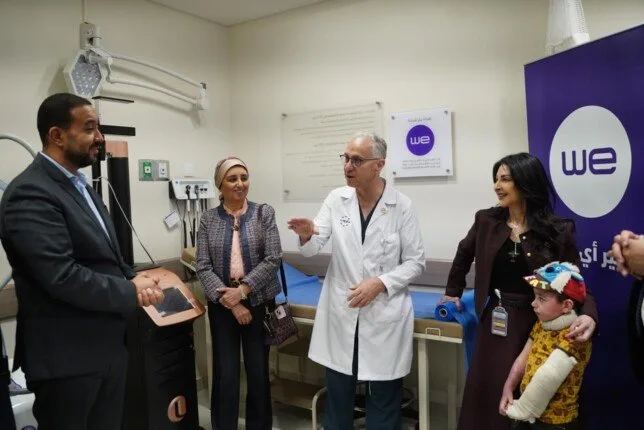 المصرية للاتصالات WE تمنح الأمل لمرضى الحروق بأحدث جهاز ليزر في مستشفى أهل مصر