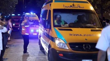 إصابة 11 فردًا في حادث تصادم سيارتين في المنيا