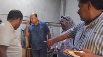إتلاف مواد غذائية فاسدة في حملة واسعة بمطروح