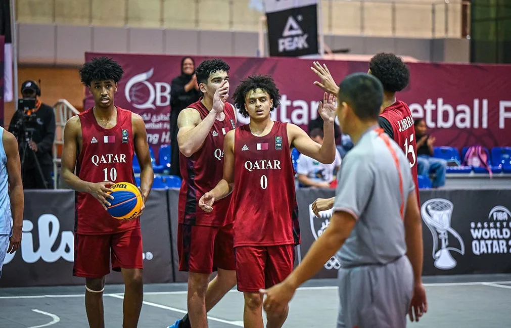 منتخب قطر يحصد المركز الثاني في الجولة الخامسة من دوري الأمم لكرة السلة 3×3 للشباب منتخب قطر يحصد المركز الثاني في الجولة الخامسة من دوري الأمم لكرة السلة 3×3 للشباب