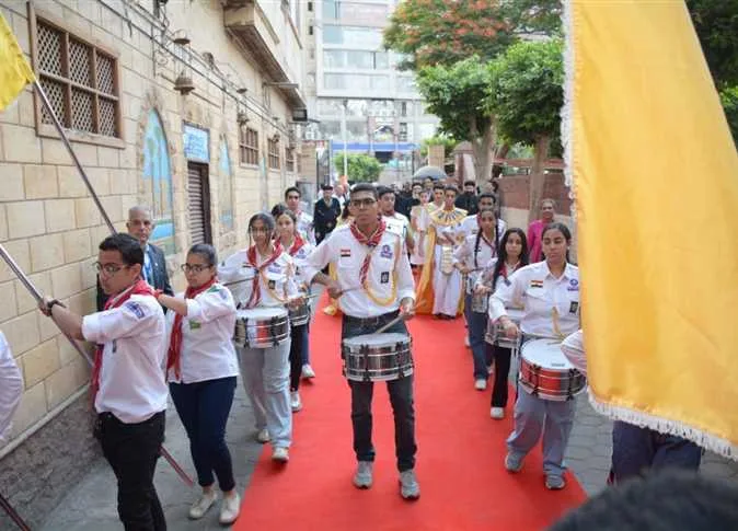 بالزي الفرعوني.. اختتام احتفالية “سيزوستريس” في كنائس حارة زويلة بالزي الفرعوني.. اختتام احتفالية “سيزوستريس” في كنائس حارة زويلة
