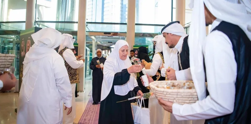 وصول المجموعة الثانية من حجاج غزة