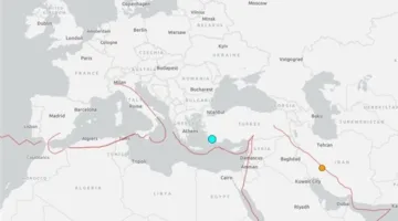 المعهد القومي يبرز الأماكن التي تأثرت بالزلزال