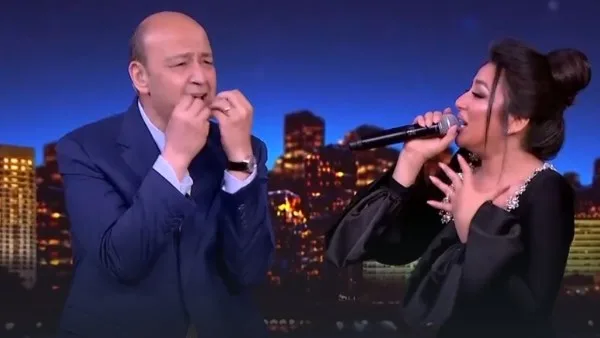 رحمة محسن تتحدث عن أحمد العوضي: أحب قلبي، وأتمنى أن أعمل معه مجددًا.