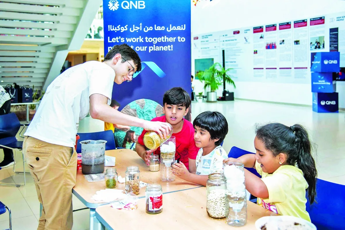 QNB يقيم مجموعة من ورش العمل للأطفال