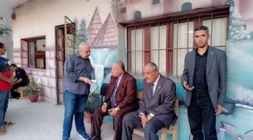 تفاصيل متابعة خالد قبيصي لعملية توزيع أسئلة امتحانات الشهادة الإعدادية في اليوم الرابع بالفيوم