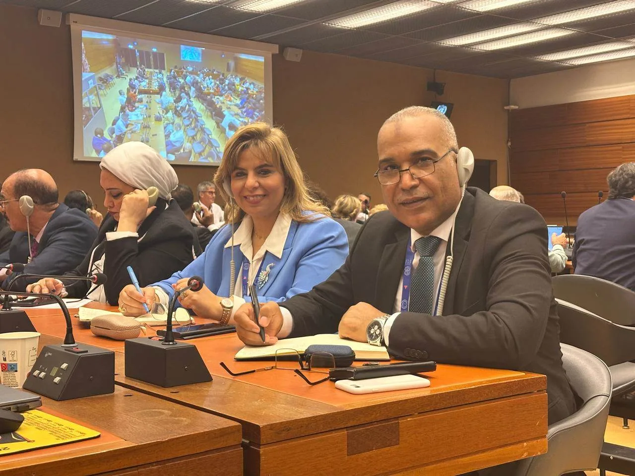 انتخاب المحاسب عباس صابر كعضو في لجنة الصياغة ممثلاً عن العمال المصريين انتخاب المحاسب عباس صابر كعضو في لجنة الصياغة ممثلاً عن العمال المصريين