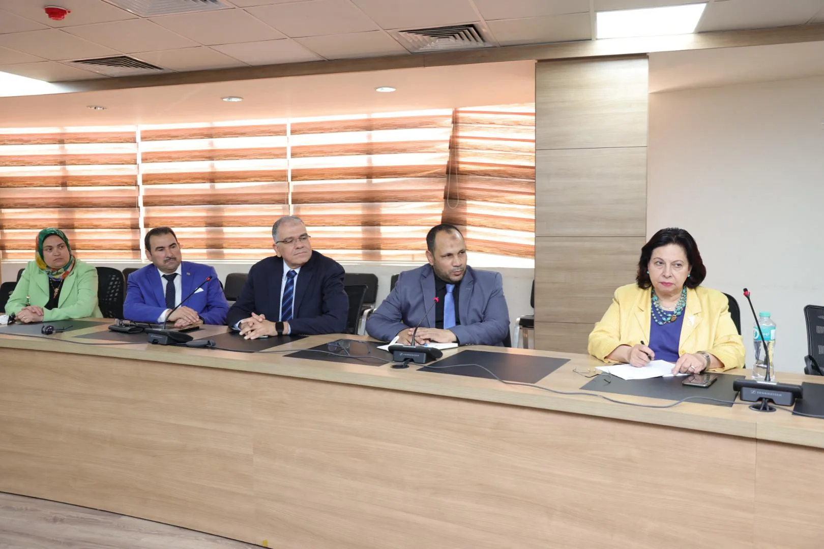رئيسة المجلس القومي للمرأة تستضيف وفد اللجنة الاستشارية لجهود التعاون مع جهاز مستقبل مصر رئيسة المجلس القومي للمرأة تستضيف وفد اللجنة الاستشارية لجهود التعاون مع جهاز مستقبل مصر