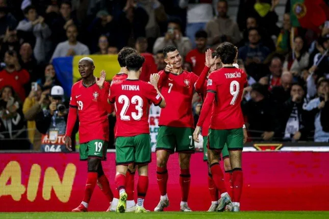 توقيت لقاء البرتغال وألمانيا في نصف نهائي دوري الأمم الأوروبية توقيت لقاء البرتغال وألمانيا في نصف نهائي دوري الأمم الأوروبية