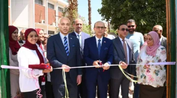 رئيس جامعة أسيوط يدشن مشاريع التطوير والبناء الجديدة في كلية التمريض