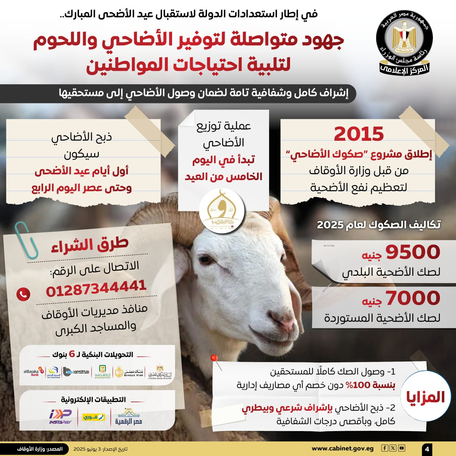 انفوجراف الأضاحي