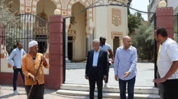 سكرتير بني سويف يتفقد ميدانيًا استعدادات صلاة عيد الأضحى المبارك