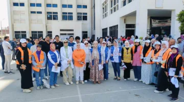 إطلاق حملة توعوية بعنوان “معًا نحو بيئة خالية من التدخين” في جامعة دمنهور
