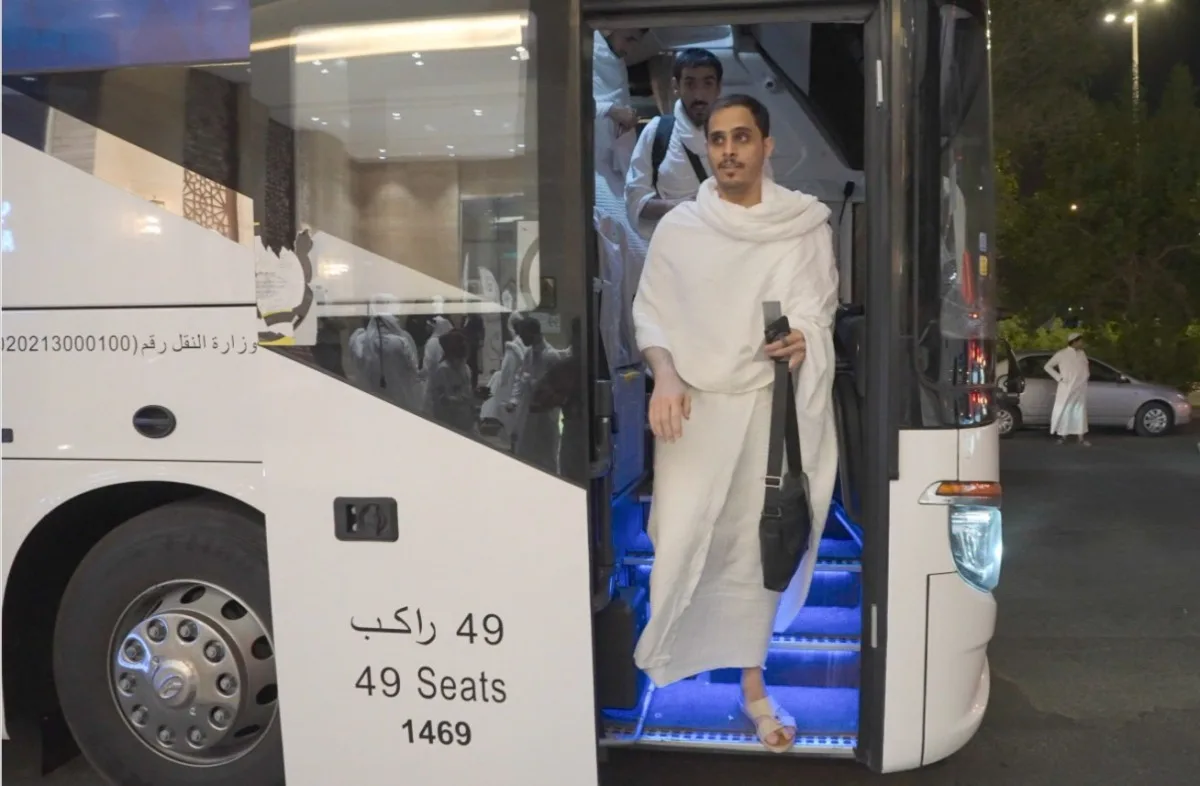وصول حجاج قطر إلى الأراضي المقدسة لاستكمال استعداداتهم لأداء مناسك الحج وصول حجاج قطر إلى الأراضي المقدسة لاستكمال استعداداتهم لأداء مناسك الحج