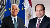 مصر والاتحاد الأوروبي: الرئيس السيسي يتلقى مكالمة من أنطونيو كوستا، رئيس المجلس الأوروبي.