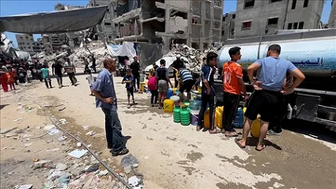 إسرائيلي يدعو لقطع مياه غزة وينبه من صراع طويل مع حماس قد يؤدي إلى خسائر كبيرة. إسرائيلي يدعو لقطع مياه غزة وينبه من صراع طويل مع حماس قد يؤدي إلى خسائر كبيرة.