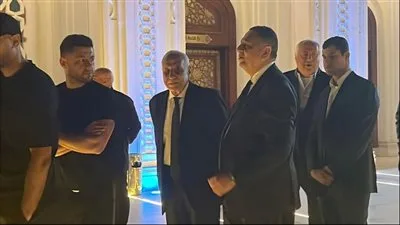 بعد عودته من فرنسا.. حسين لبيب يشارك في عزاء والدة عمرو الجنايني، عضو لجنة التخطيط بنادي الزمالك بعد عودته من فرنسا.. حسين لبيب يشارك في عزاء والدة عمرو الجنايني، عضو لجنة التخطيط بنادي الزمالك