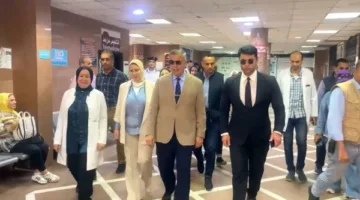 زيارة لجنة حقوق الإنسان الاقتصادية إلى جامعة بني سويف التكنولوجية