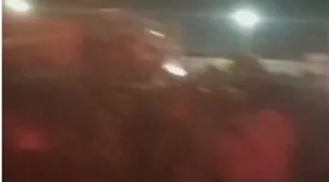 استخدام خزانات المياه لإخماد النيران في حريق أسواق الخير بالشروق