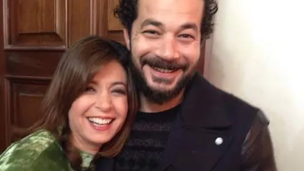 كلمات مؤثرة من منال سلامة إلى شقيقها: «أنا محظوظة بك يا شريف» كلمات مؤثرة من منال سلامة إلى شقيقها: «أنا محظوظة بك يا شريف»
