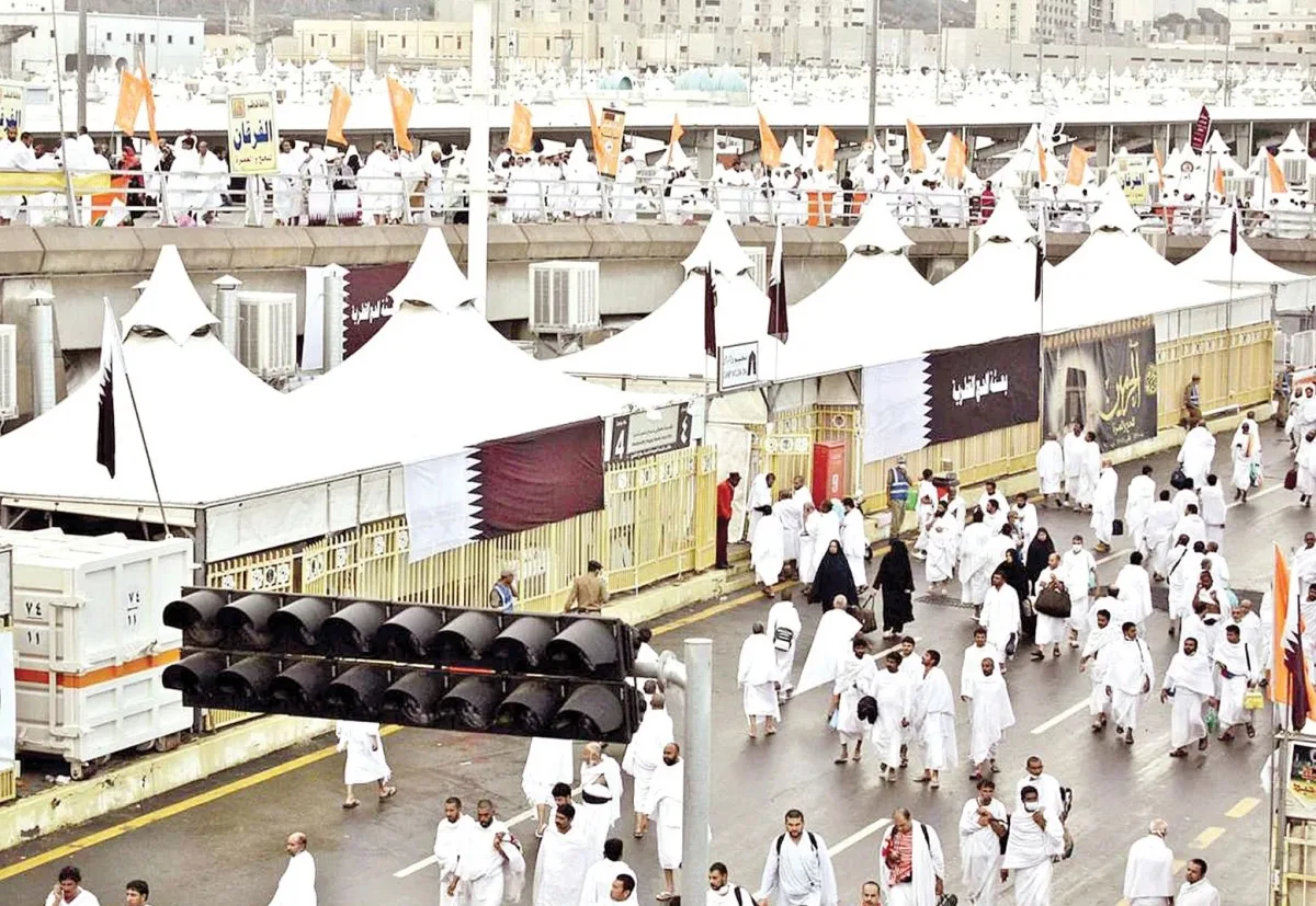 نصائح الأوقاف للحجاج في يوم التروية لتفادي الإجهاد الحراري نصائح الأوقاف للحجاج في يوم التروية لتفادي الإجهاد الحراري