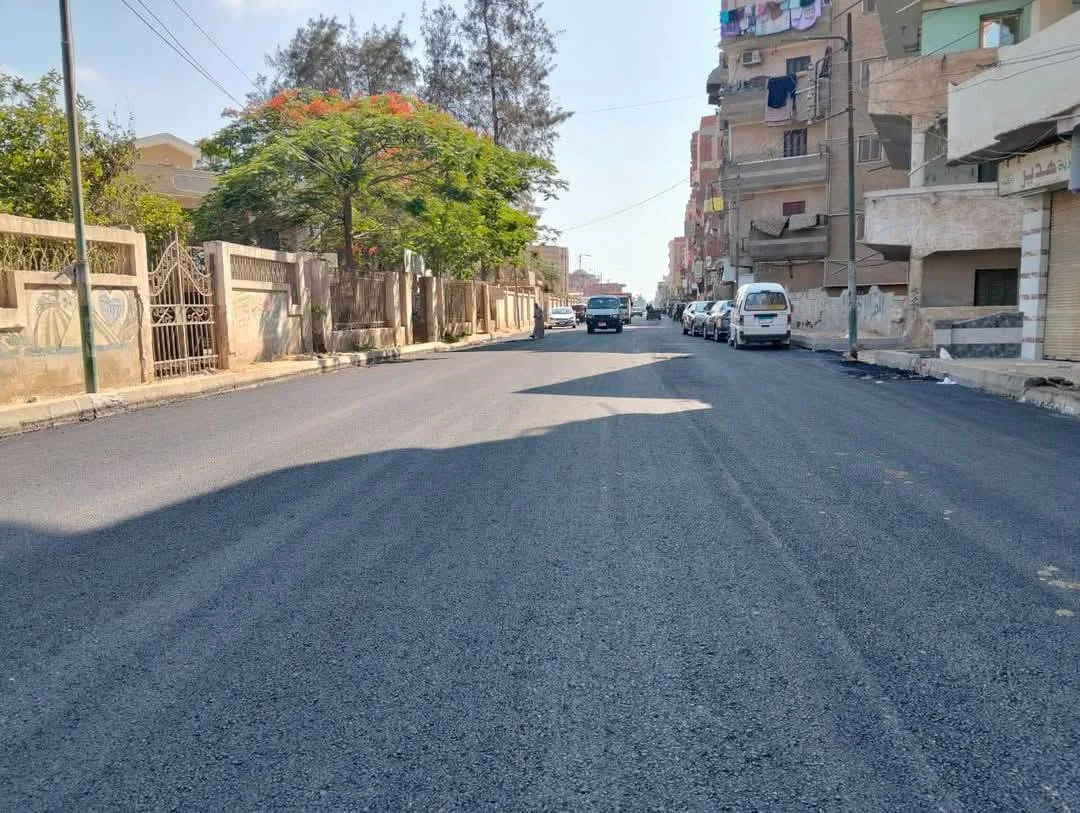 صور: محافظ الغربية يعلن عن رصف طريق “قطور – المحلة” بطول 1200 متر