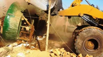 إغلاق 32 «طاحونة ذهب» خلال حملة واسعة في منطقة وادي عبادي بأسوان