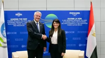 وزيرة التخطيط تلتقي بالأمين العام لمنظمة التعاون الاقتصادي والتنمية في جلسة حوارية