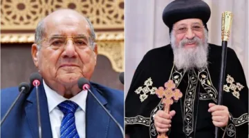 البابا تواضروس يبارك رئيس مجلس الشيوخ بمناسبة عيد الأضحى المبارك
