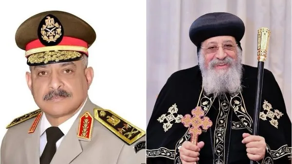 البابا تواضروس يقدم التهاني لوزير الدفاع بمناسبة عيد الأضحى