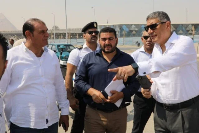 محافظ الجيزة يزور المرحلة النهائية لمشاريع التطوير حول المتحف المصري الكبير محافظ الجيزة يزور المرحلة النهائية لمشاريع التطوير حول المتحف المصري الكبير