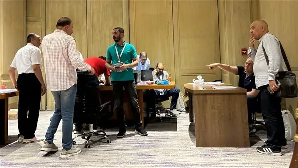 استعدادات طارئة في بعثة السياحة لترحيل 41 ألف حاج من الشركات إلى صعيد عرفات استعدادات طارئة في بعثة السياحة لترحيل 41 ألف حاج من الشركات إلى صعيد عرفات