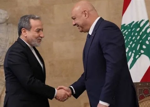 وزير الخارجية الإيراني: نؤيّد استقلال لبنان وسلطته الوطنية وإعادة إعمار البلاد في ظل الاحتلال الإسرائيلي وسنبدأ مرحلة جديدة في العلاقات. وزير الخارجية الإيراني: نؤيّد استقلال لبنان وسلطته الوطنية وإعادة إعمار البلاد في ظل الاحتلال الإسرائيلي وسنبدأ مرحلة جديدة في العلاقات.