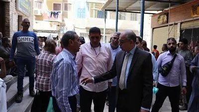 محافظ المنيا يقوم بزيارة لإدارة حماية الممتلكات العامة محافظ المنيا يقوم بزيارة لإدارة حماية الممتلكات العامة