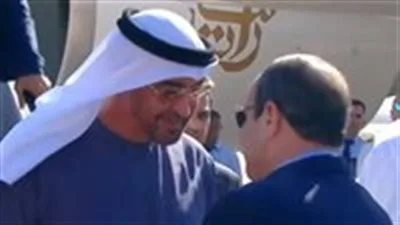 الرئيسان السيسي وبن زايد يسلطان الضوء على أهمية توفير المساعدات الإنسانية لغزة بالكمية المطلوبة الرئيسان السيسي وبن زايد يسلطان الضوء على أهمية توفير المساعدات الإنسانية لغزة بالكمية المطلوبة