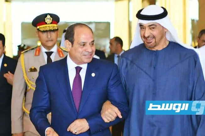 السيسي وبن زايد يناقشان مستجدات الأوضاع في ليبيا وسوريا والسودان السيسي وبن زايد يناقشان مستجدات الأوضاع في ليبيا وسوريا والسودان