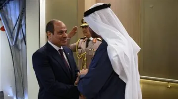 رئيس دولة الإمارات يثني على المساعي المصرية المستمرة لتسوية الأزمة في غزة.