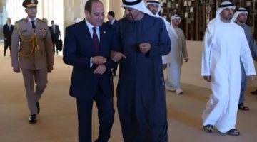 عاجل.. السيسي يزور أبوظبي للقاء الشيخ محمد بن زايد لمناقشة تعزيز العلاقات والتعاون الإقليمي