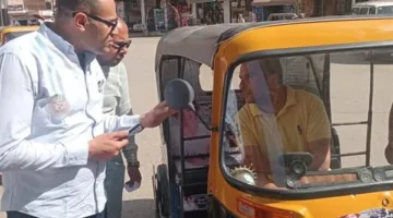 محافظ الدقهلية يشرف على حملة شاملة لمكافحة التكاتك غير الملتزمة بالأنظمة