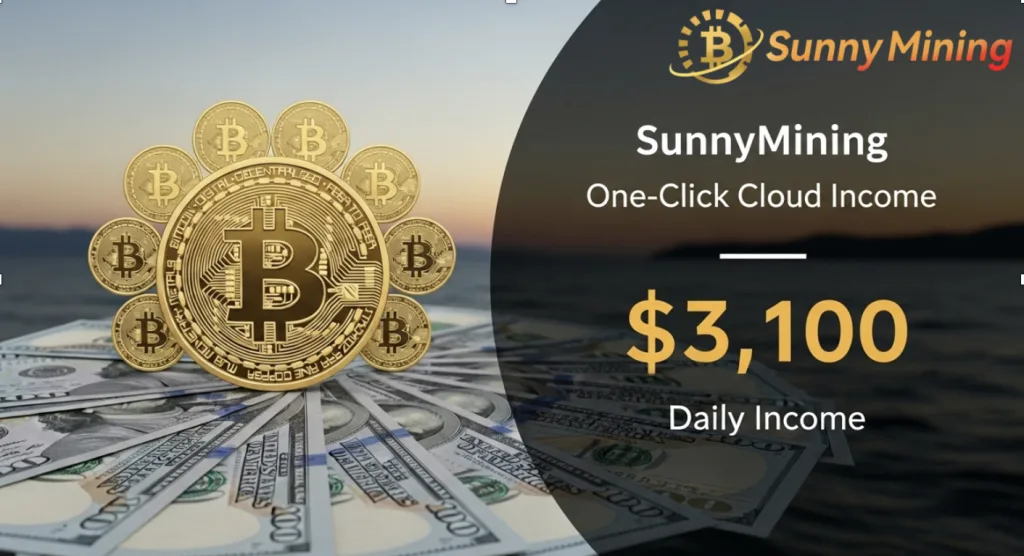 استفد من التعدين السحابي مع SunnyMining لتحقيق ربح يومي يصل إلى 3100 دولار بنقرة واحدة. استفد من التعدين السحابي مع SunnyMining لتحقيق ربح يومي يصل إلى 3100 دولار بنقرة واحدة.