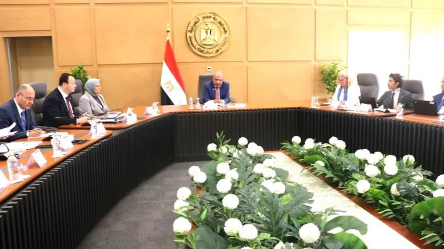 وزير الكهرباء discusses ways to support and strengthen partnership and cooperation with a European Commission delegation in the fields of electricity and renewable energy.