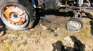 خسائر فادحة.. نشوب حريق ضخم في مزرعة للأبقار في الغربية (صور)