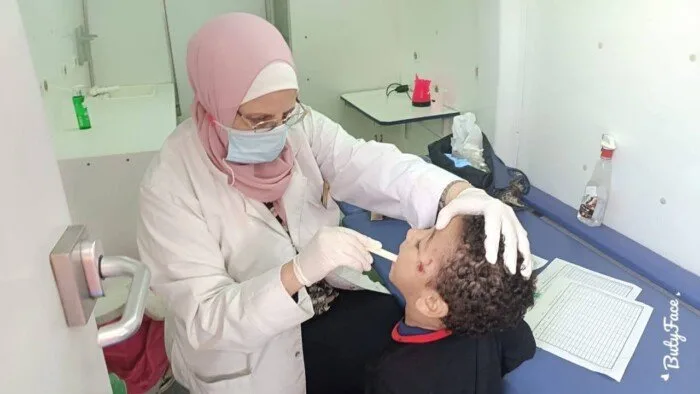مدير الصحة في القاهرة: توفير حوالي 2000 خدمة مجانية في القافلة الطبية بالمقطم مدير الصحة في القاهرة: توفير حوالي 2000 خدمة مجانية في القافلة الطبية بالمقطم