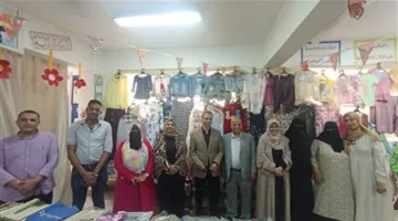 مجاني لجميع الفئات العمرية: 5000 قطعة من الملابس والأحذية في معرض تعليم كفر الشيخ